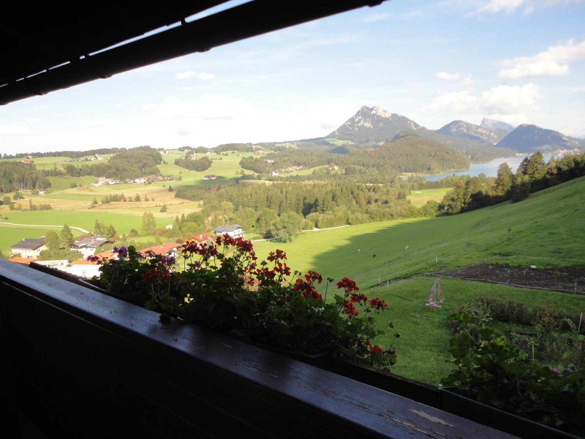 Bauernhof Strumegg Villa Hof bei Salzburg Luaran gambar